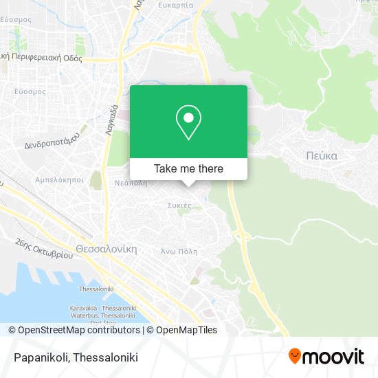 Papanikoli map