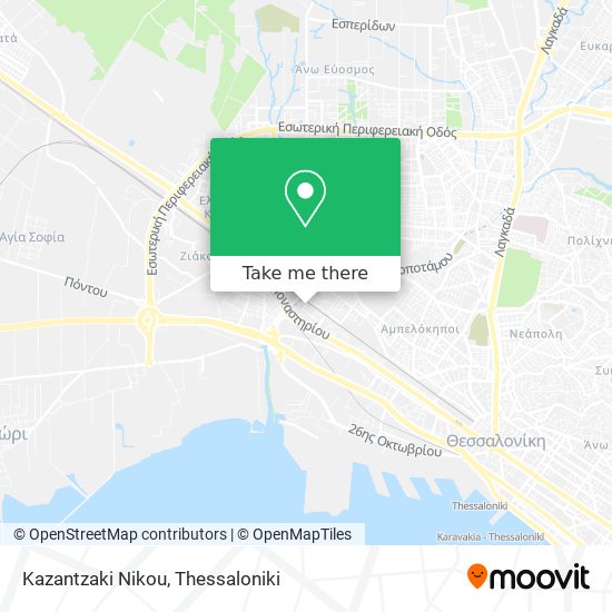 Kazantzaki Nikou map