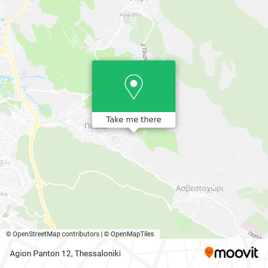 Agion Panton 12 map