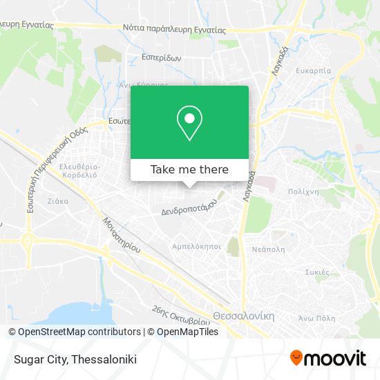 Sugar City map