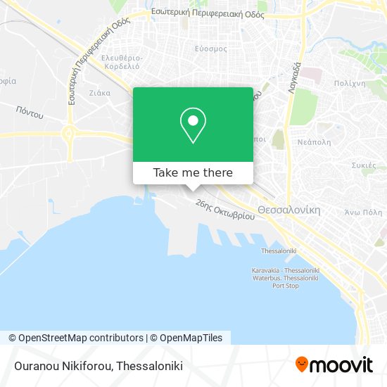 Ouranou Nikiforou map