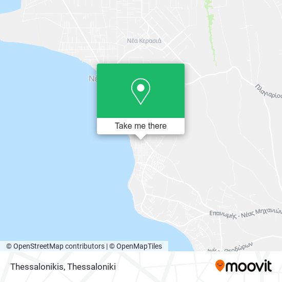 Thessalonikis map