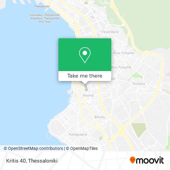 Kritis 40 map