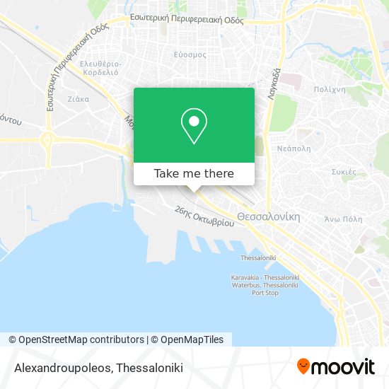 Alexandroupoleos map