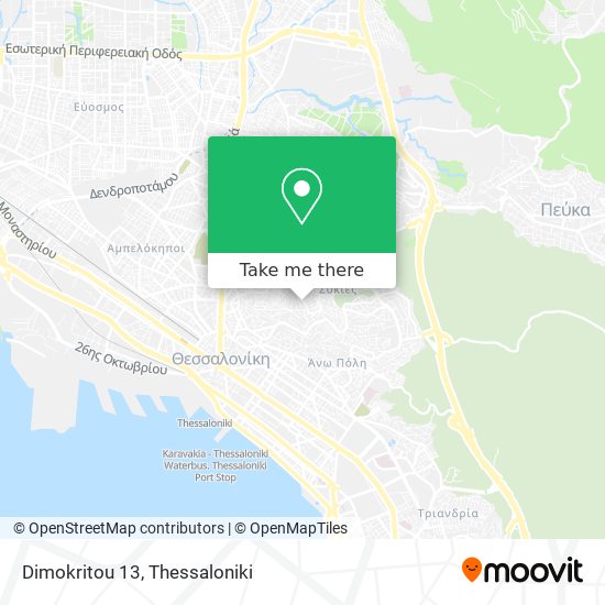 Dimokritou 13 map