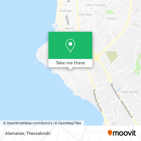Alamanas map