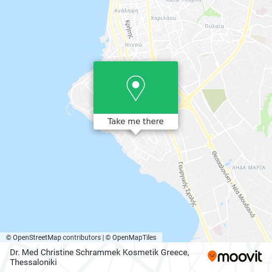 Dr. Med Christine Schrammek Kosmetik Greece map