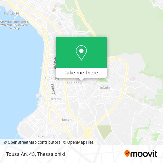 Tousa An. 43 map