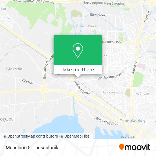 Menelaou 5 map