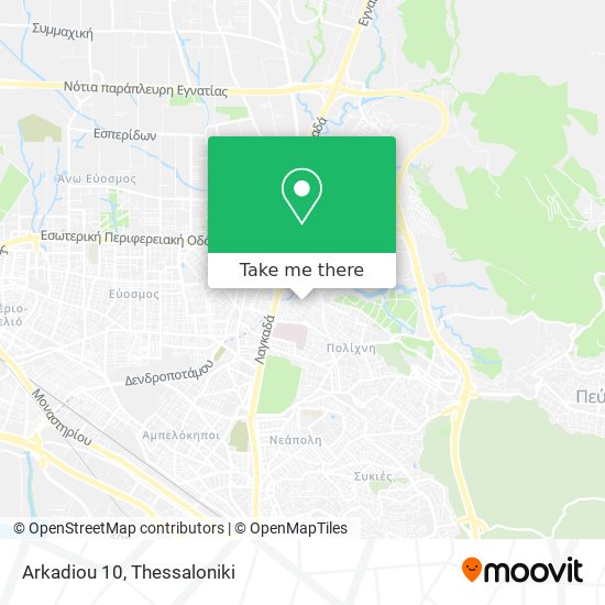 Arkadiou 10 map