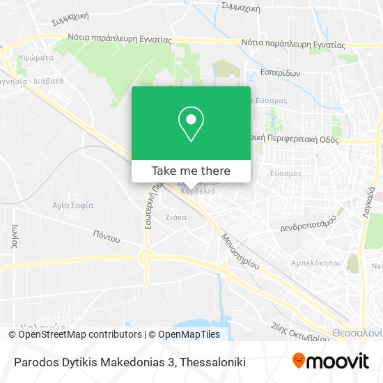 Parodos Dytikis Makedonias 3 map