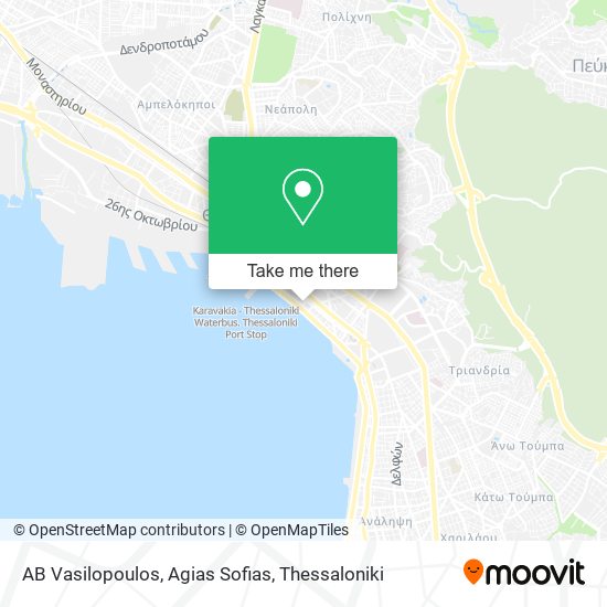AB Vasilopoulos, Agias Sofias map