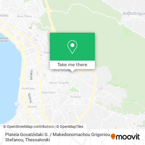 Plateia Govatzidaki G. / Makedonomachou Grigoriou Stefanou map