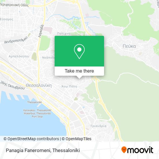 Panagia Faneromeni map