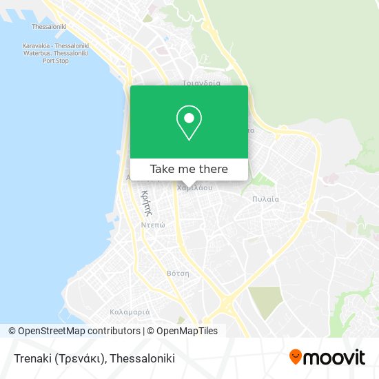 Trenaki (Τρενάκι) map