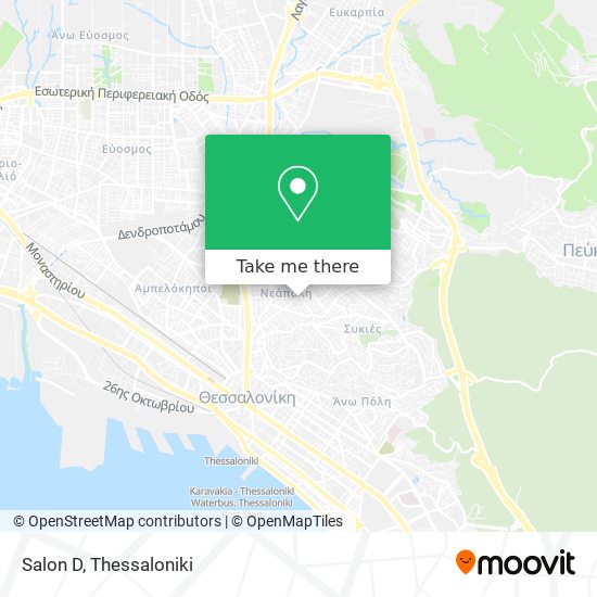 Salon D map