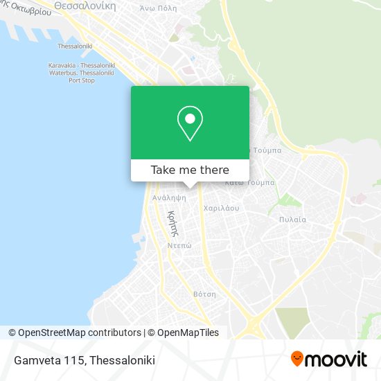 Gamveta 115 map