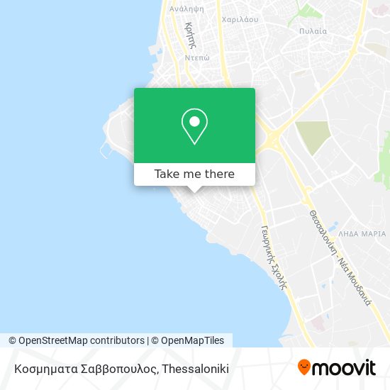 Κοσμηματα Σαββοπουλος map