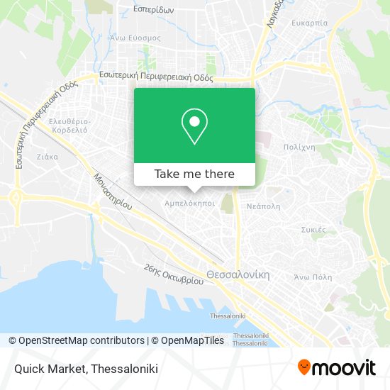 Quick Market map