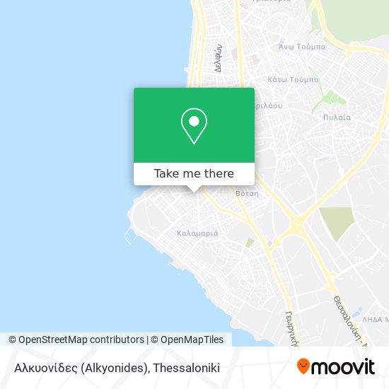 Αλκυονίδες (Alkyonides) map