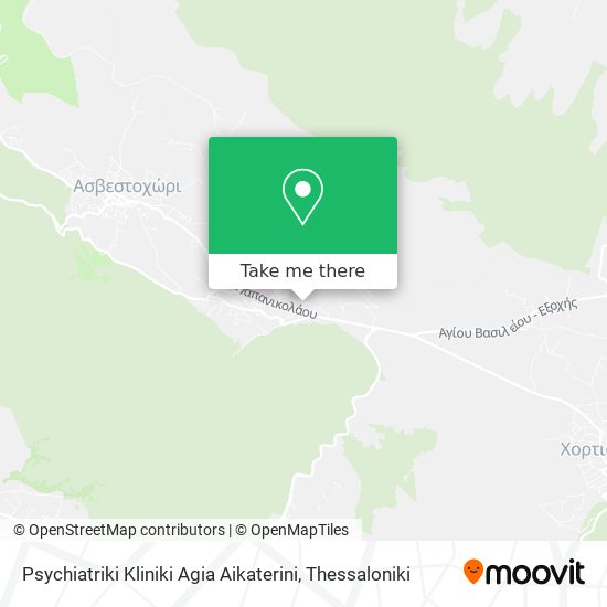 Psychiatriki Kliniki Agia Aikaterini map