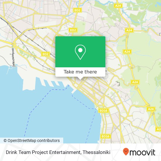 Drink Team Project Entertainment map