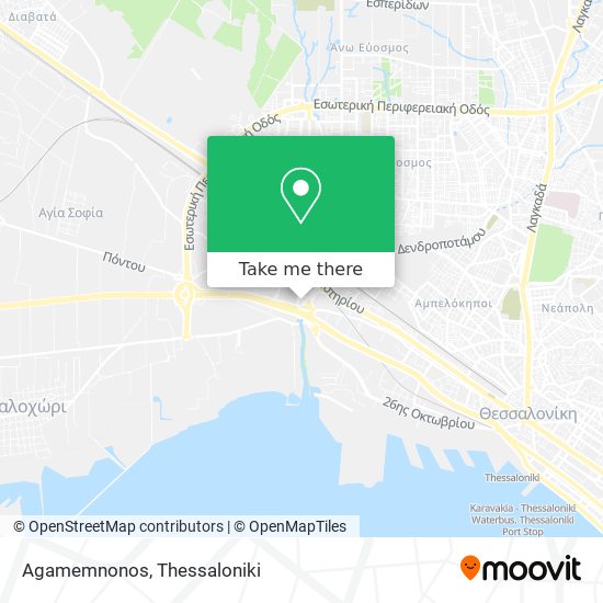 Agamemnonos map