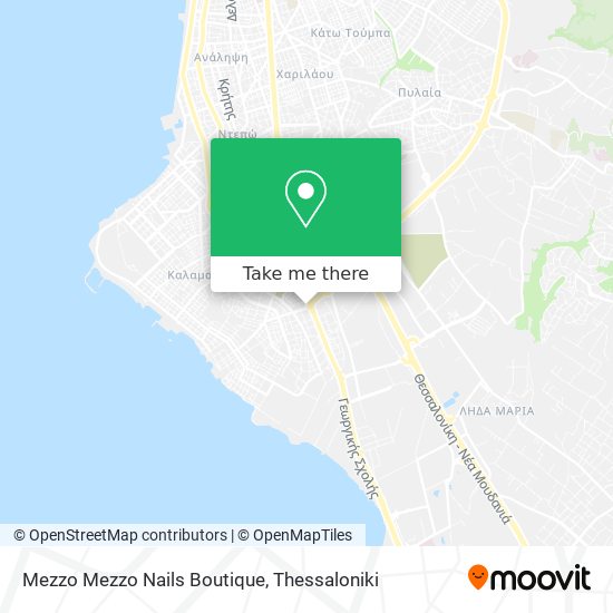 Mezzo Mezzo Nails Boutique map