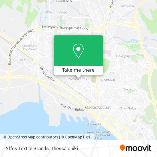 Yffes Textile Brands map