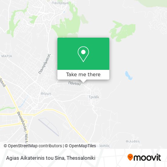 Agias Aikaterinis tou Sina map