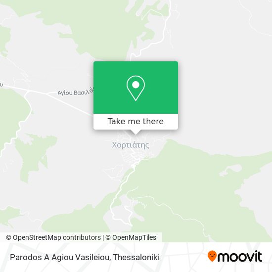 Parodos A Agiou Vasileiou map