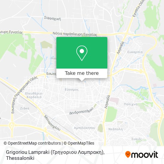 Grigoriou Lampraki (Γρηγοριου Λαμπρακη) map