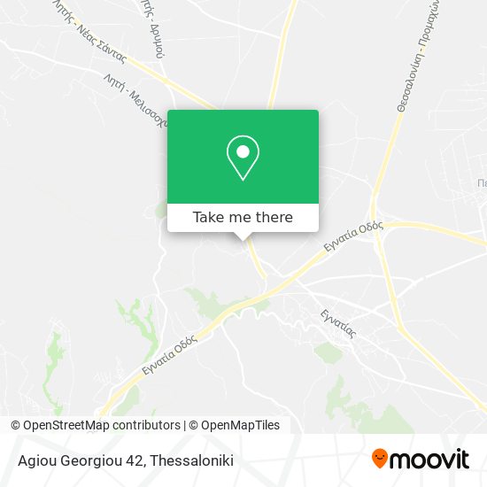 Agiou Georgiou 42 map