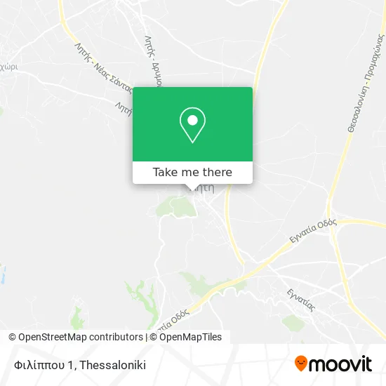 Φιλίππου 1 map