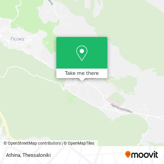 Athina map