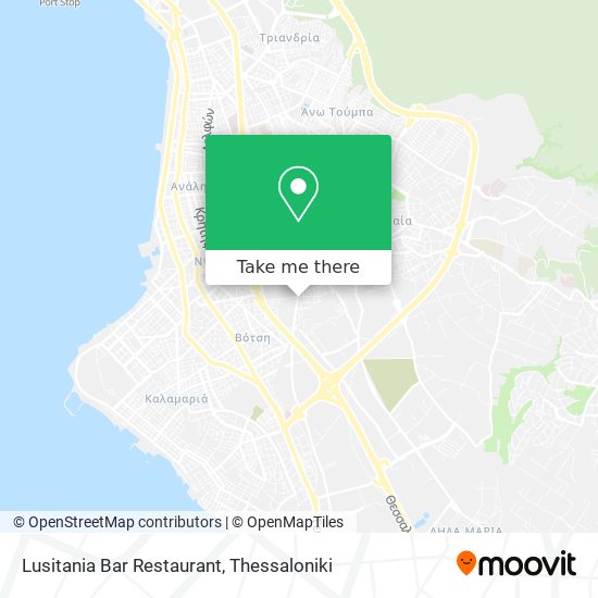 Lusitania Bar Restaurant map