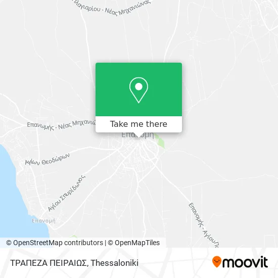 ΤΡΑΠΕΖΑ ΠΕΙΡΑΙΩΣ map