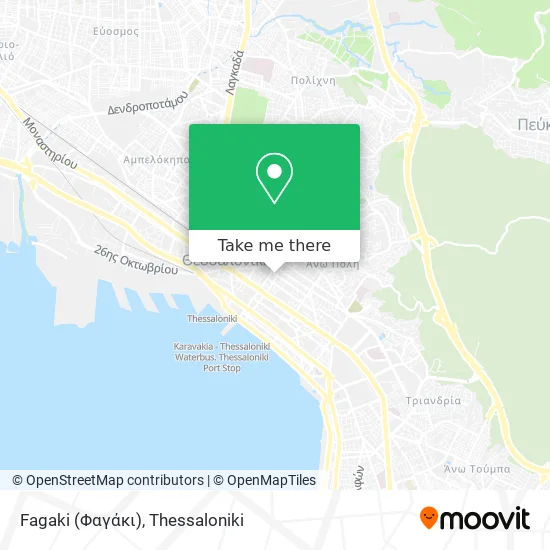 Fagaki (Φαγάκι) map