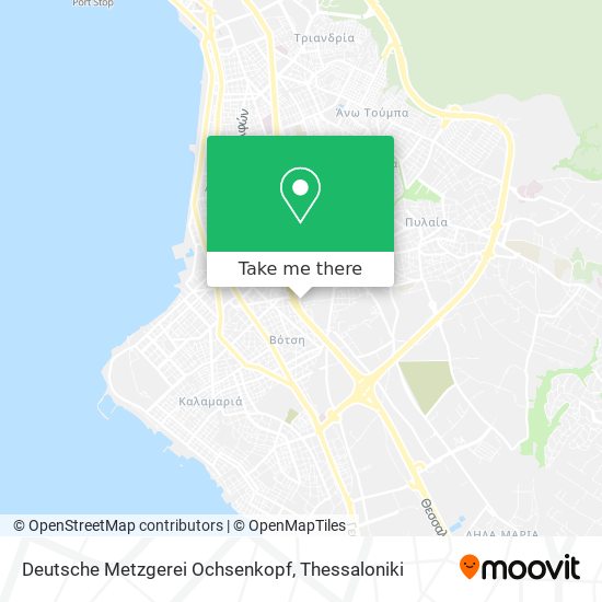 Deutsche Metzgerei Ochsenkopf map