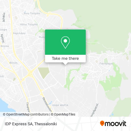 IDP Express SA map