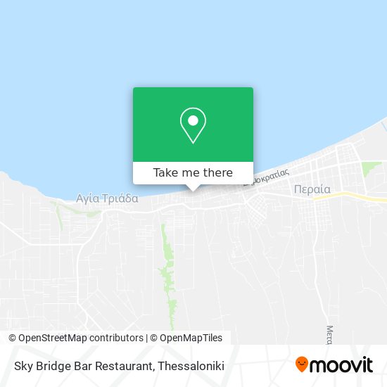 Sky Bridge Bar Restaurant map