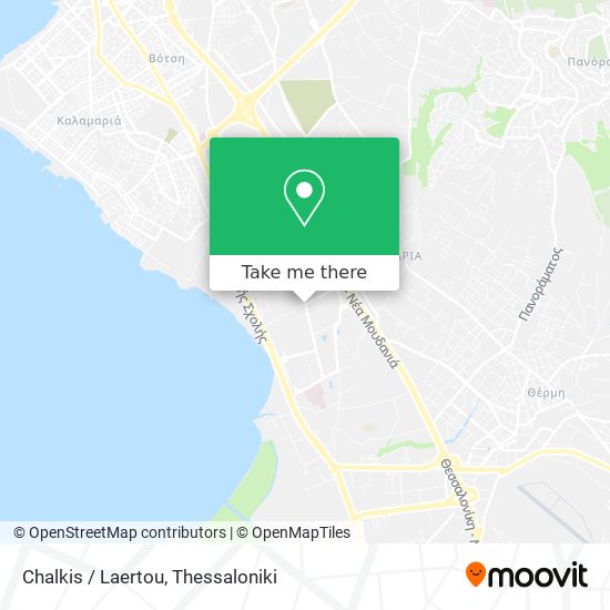 Chalkis / Laertou map