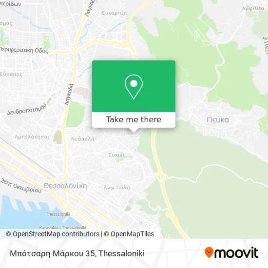 Μπότσαρη Μάρκου 35 map