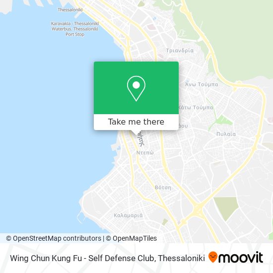 Wing Chun Kung Fu - Self Defense Club map