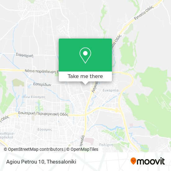 Agiou Petrou 10 map
