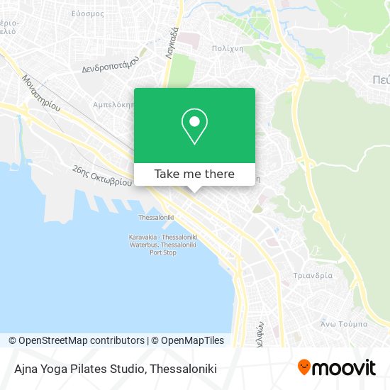 Ajna Yoga Pilates Studio map