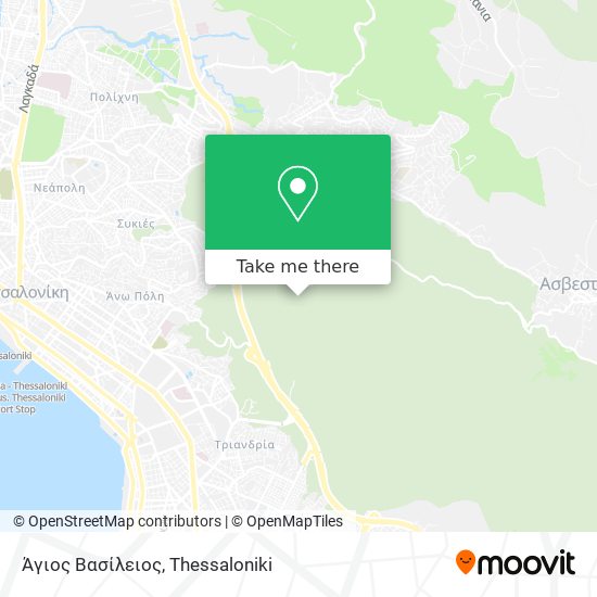 Άγιος Βασίλειος map