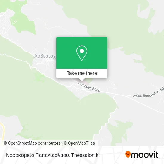Νοσοκομείο Παπανικολάου map