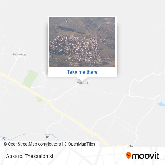 Λακκιά map