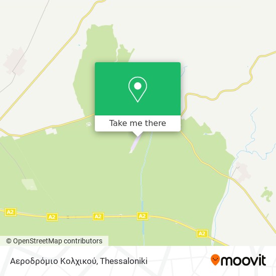 Αεροδρόμιο Κολχικού map